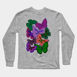 Butterfly Party Long Sleeve T-Shirt